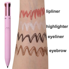 BEAUTY GLAZED - 4 in 1 Makeup Pen Highlighter Eyeliner  Eyebrow Lip Liner mahdeel