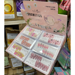 NEW 12pcs set nails, artificial nails, french nails, acrylic nails, nails kit, stickon/ presson artifical nails Mahdeel