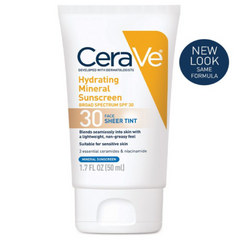 CeraVe Hydrating Mineral Sunscreen Face SPF 30 CeraVe