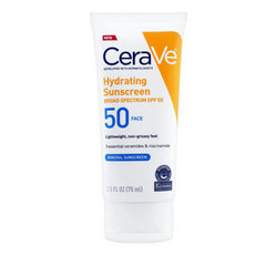 CeraVe - Hydrating Mineral Sunscreen SPF 50 - 75ml l CeraVe