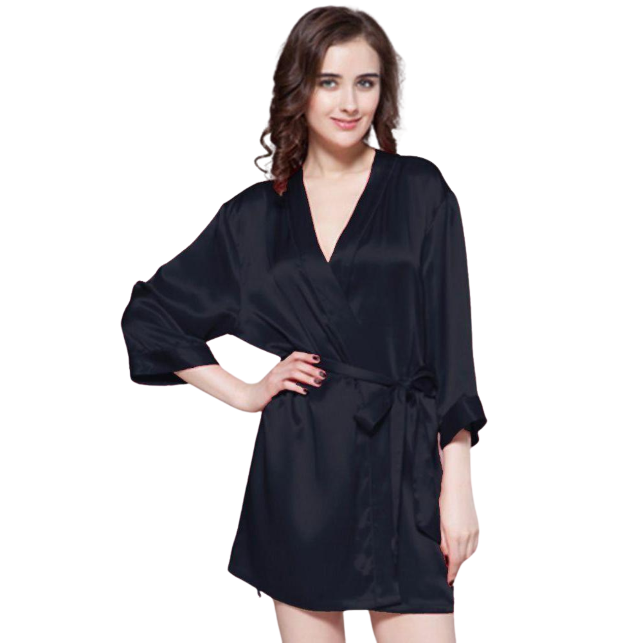 Polyester Satin Gown