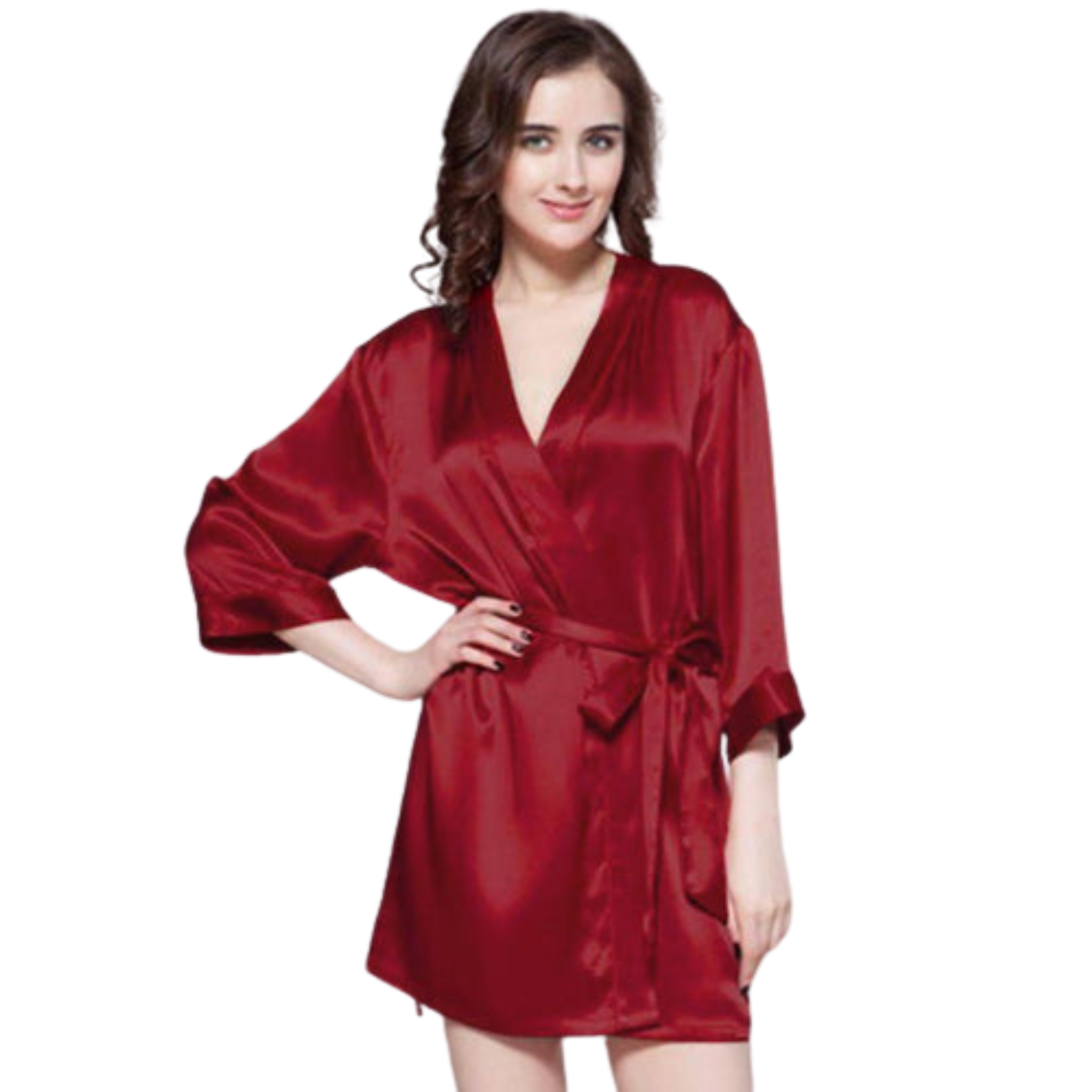 Long Satin Dress