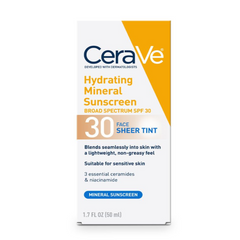 CeraVe Hydrating Mineral Sunscreen Face SPF 30 CeraVe